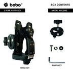 BOBO BH2 Universal Motorcycle Bottle Holder, Black