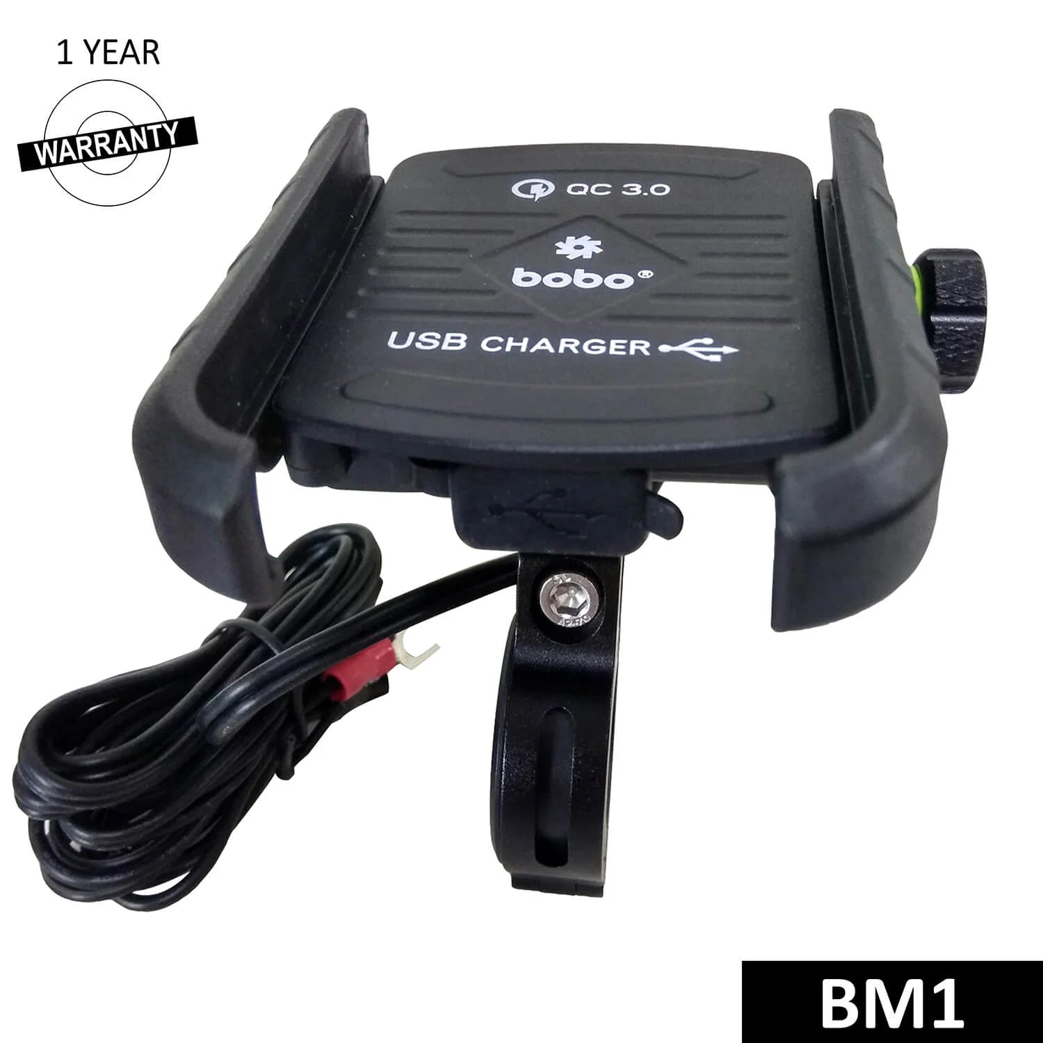 BOBO BM1 Phone Mount with USB 3.0 Fast charger