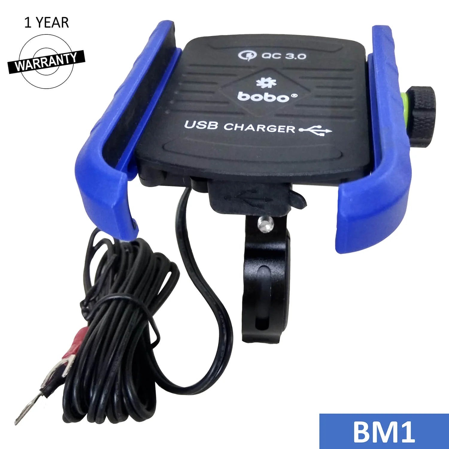 BOBO BM1 Phone Mount with USB 3.0 Fast charger