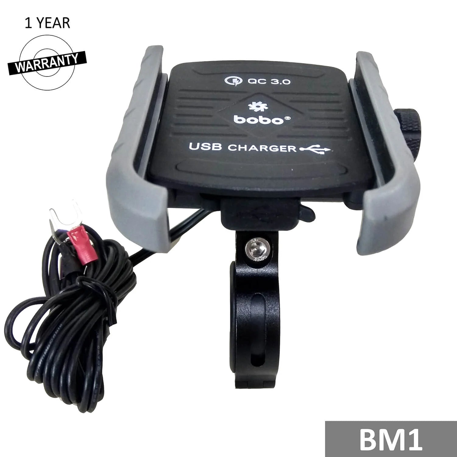 BOBO BM1 Phone Mount with USB 3.0 Fast charger