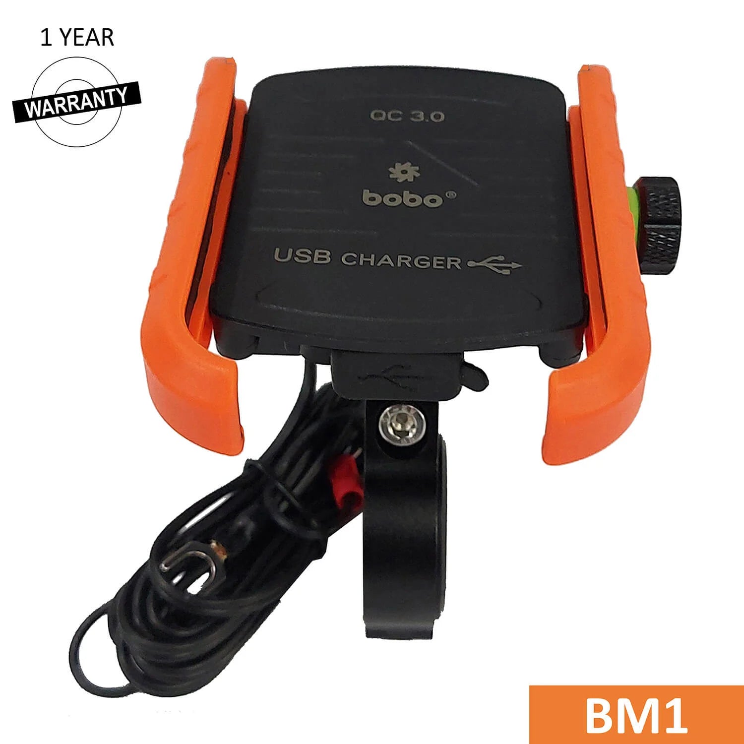 BOBO BM1 Phone Mount with USB 3.0 Fast charger