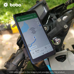 BOBO BM2 Aluminium Phone Holder with 2.5A USB charger