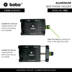 BOBO BM3 Aluminum Bike Phone Holder