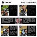 BOBO BM5 Aluminium Phone Holder With Fast USB 3.0 Charger