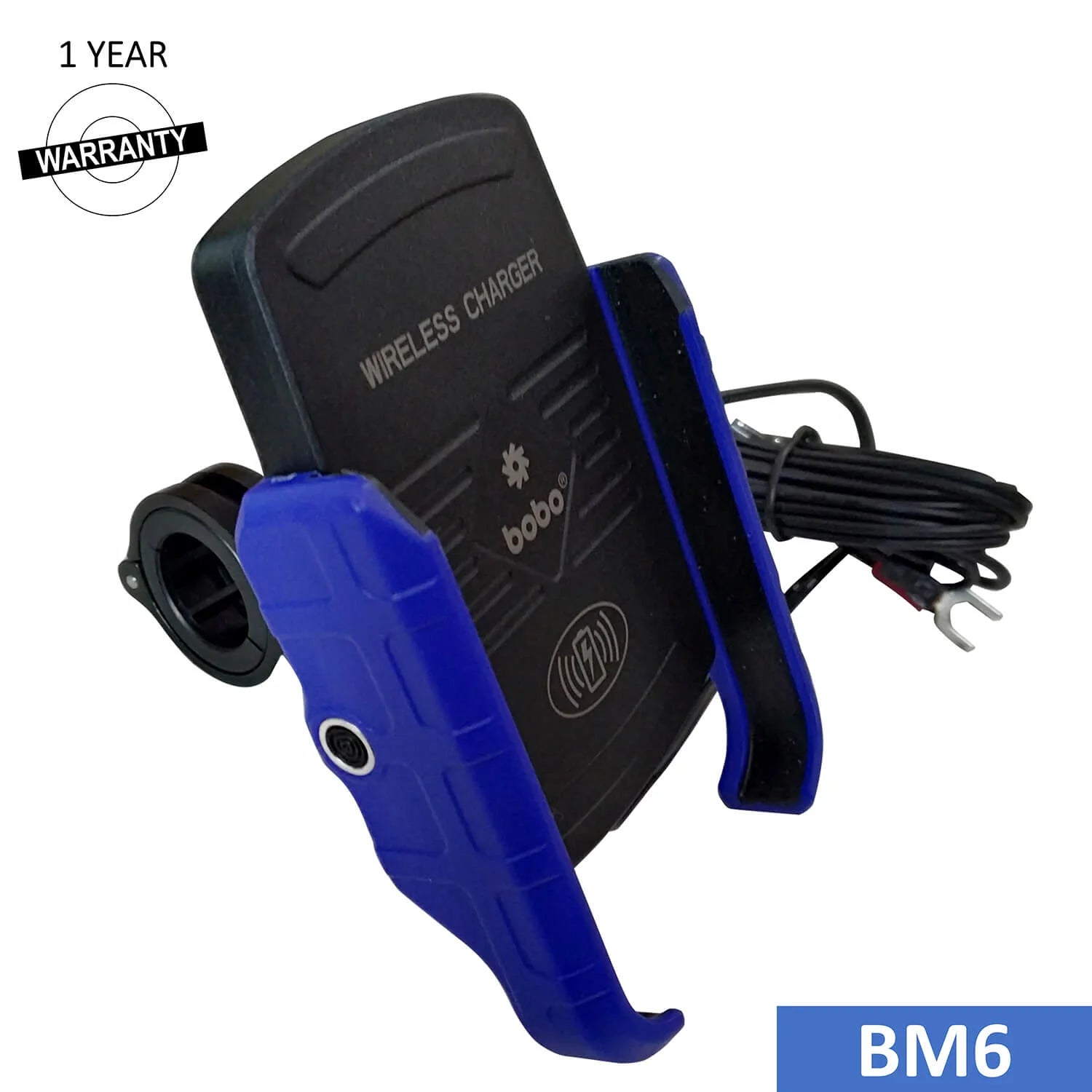 BOBO BM6 Phone Holder with Fast 15W Wireless Charger