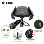 BOBO BM6 Phone Holder with Fast 15W Wireless Charger