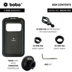 BOBO BM10H PRO Fully Waterproof Bike Phone Holder with Vibration Controller