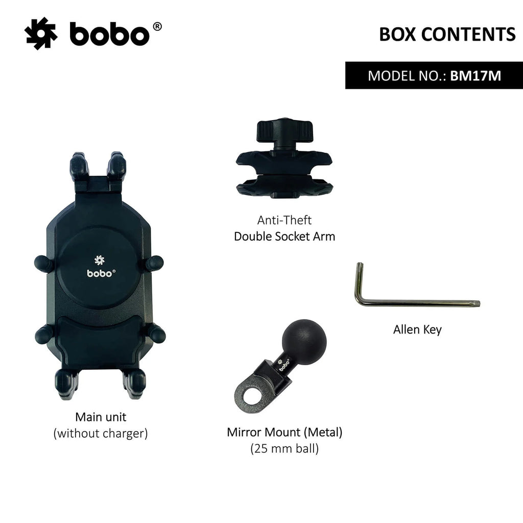 BOBO BM17H/M PRO Anti-Vibration Phone Holder