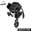 BOBO BM23H/M PRO Phone Holder with Wireless & 36W USB-C Charging and Anti Vibration