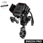 BOBO BM23H/M PRO Phone Holder with Wireless & 36W USB-C Charging and Anti Vibration