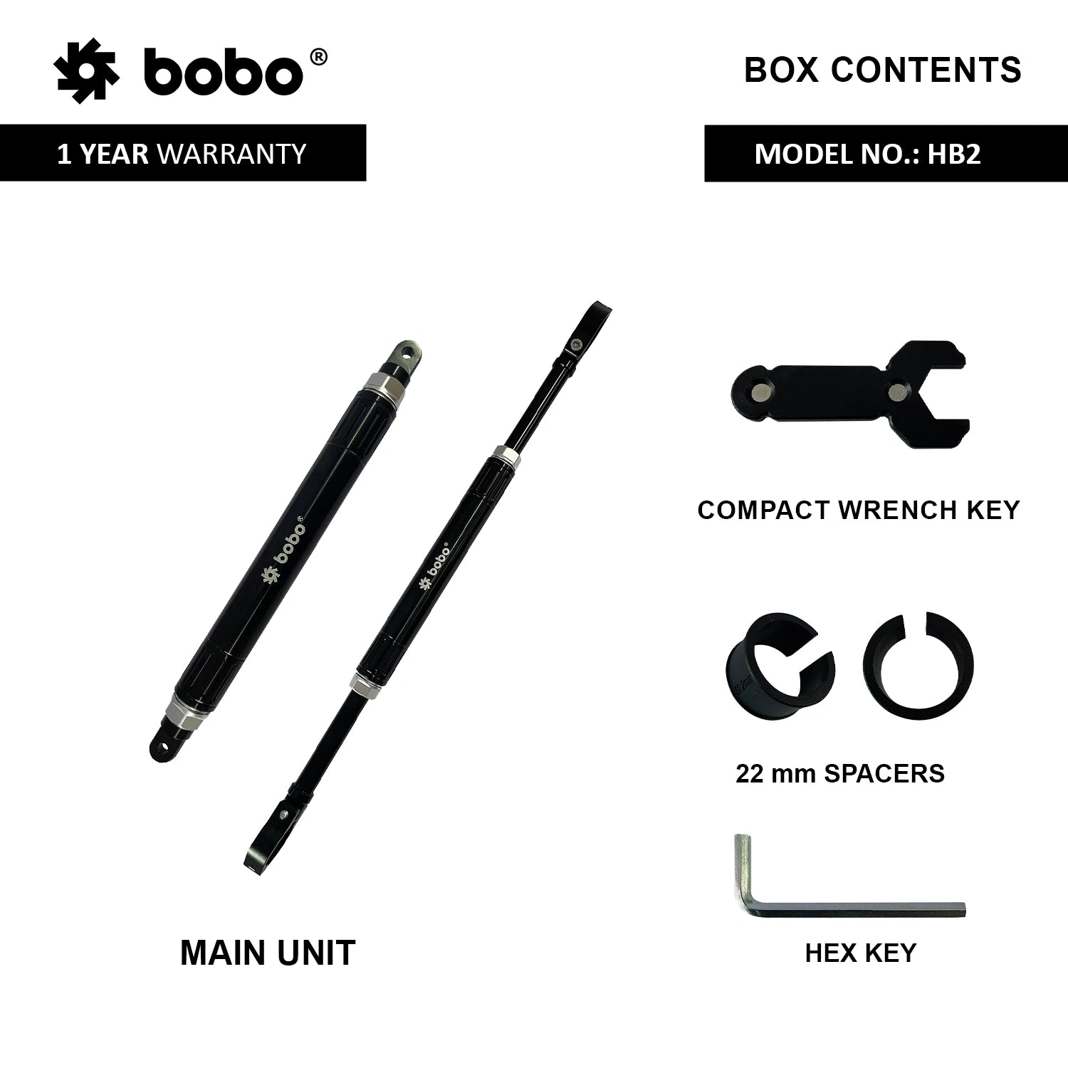 BOBO HB2 Handlebar Rod