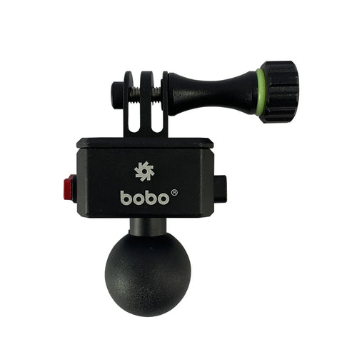 BOBO Quick Release Ball Mount Adapter for Action Cameras and Motorcycle Accessories