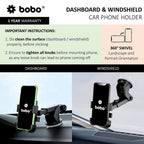 BOBO Universal Windshield & Dashboard Phone Holder