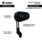 BOBO RM1-D Anti-Glare, Anti-Fog Rearview Bike Mirror