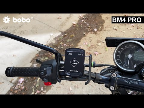 BOBO BM4 PRO Bike Phone Holder with Vibration Controller