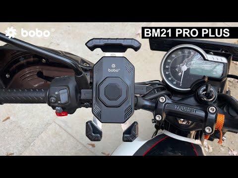 BOBO BM21 PRO PLUS Top & Bottom Grip Phone Holder with PRO PLUS vibration damper
