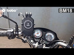 BOBO BM18H/M PRO Anti-Vibration Mount with 15W Wireless Charger & USB-C Charging