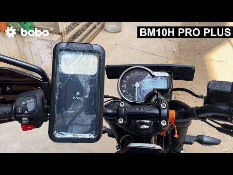 BOBO BM10H/M PRO PLUS Fully Waterproof Bike Phone Holder with PRO PLUS Vibration Damper