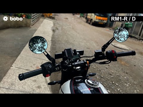 BOBO RM1-D Anti-Glare, Anti-Fog Rearview Bike Mirror