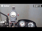 BOBO BM15 Anti-Vibration Metallic Heavy Duty Bike Phone Holder