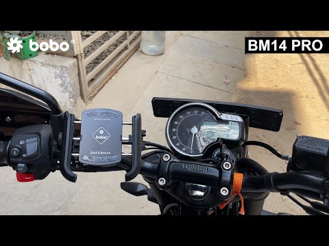 BOBO BM14 PRO X Anti-Vibration Phone Holder with Quick Release