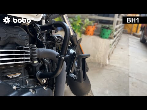 BOBO BH1 Universal Motorcycle Bottle Holder, Black